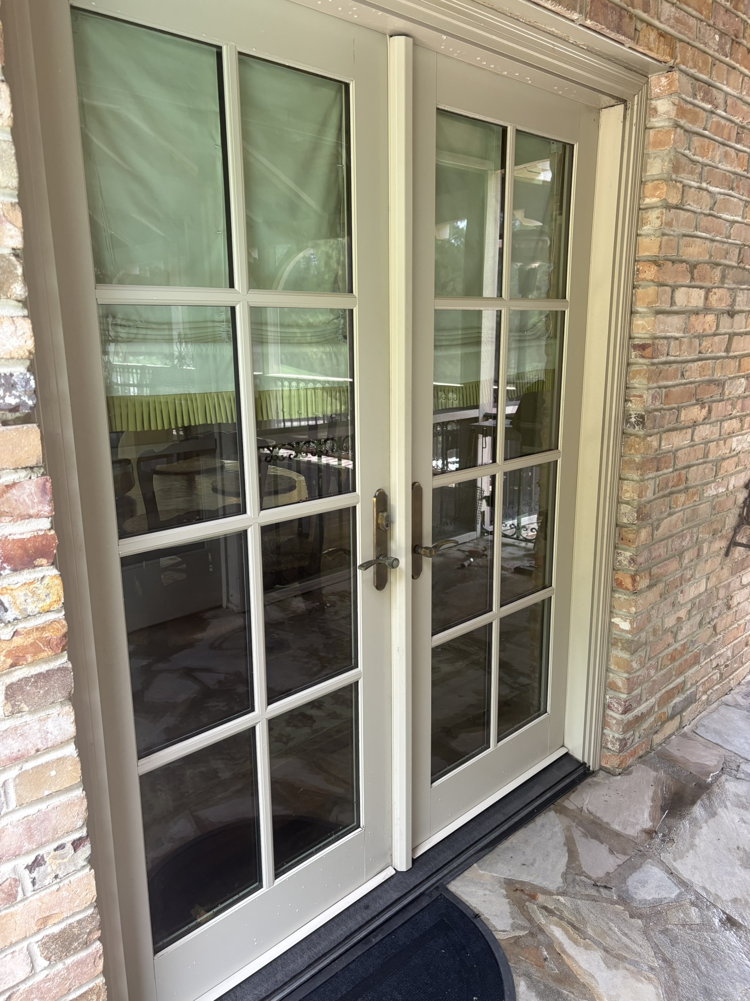 Detailed window frame and screen cleaning services by Tide Windows